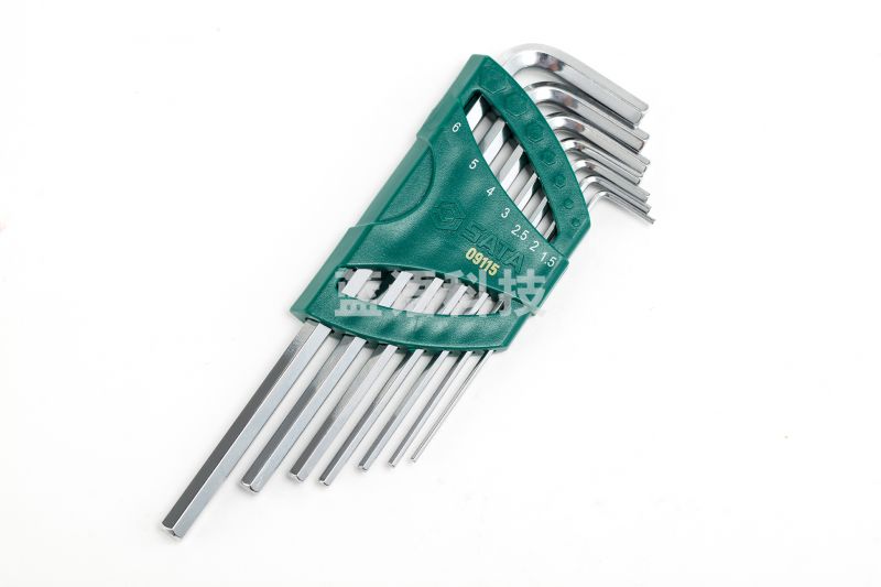 世达(SATA)09115 7件加长内六角扳手组套 官方保真