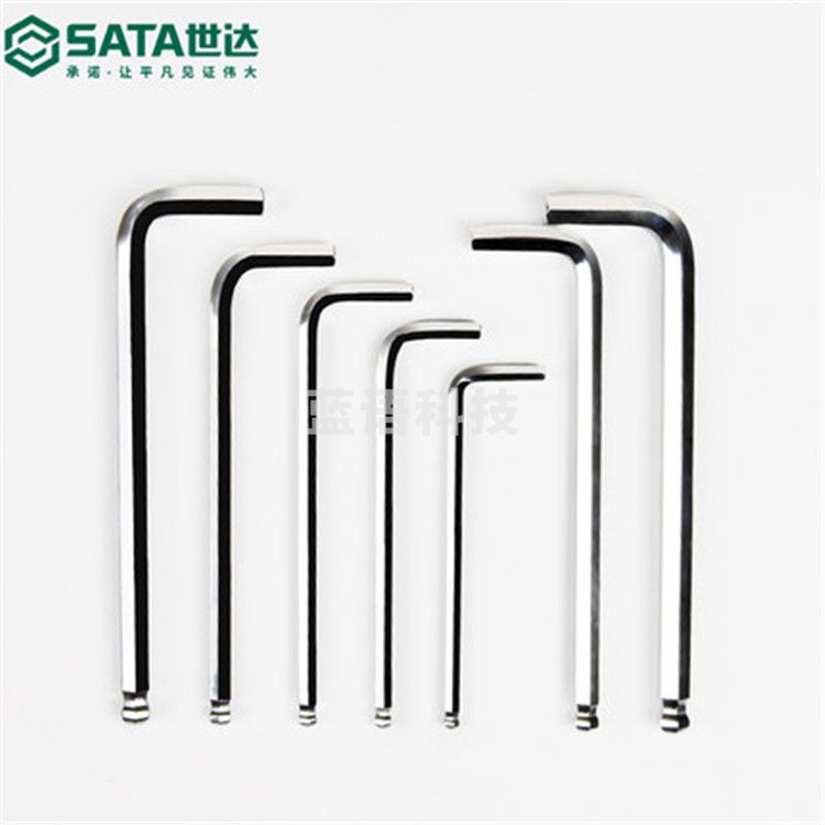 世达(SATA) 加长球头内六角扳手8MM 81114