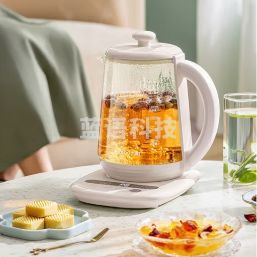 九阳(Joyoung)养生壶迷你玻璃花茶壶煮茶器 12大功能电水壶热水壶烧水壶 恒温水壶保温 K15D-WY6123