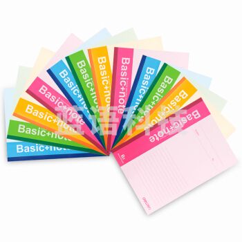 得力(deli)7663笔记本无线装订本记事本软抄本笔记本子B5*50页单本装颜色随机