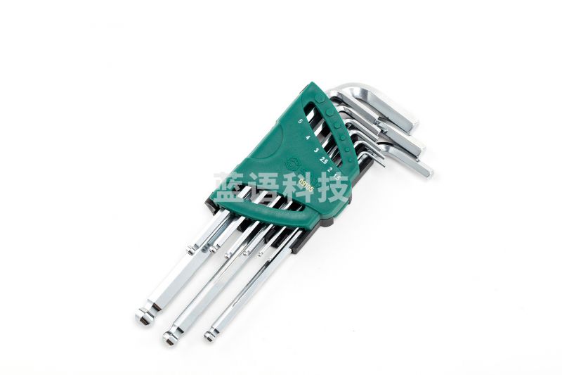 世达(SATA)09105 9件加长球头内六角扳手组套 官方保真