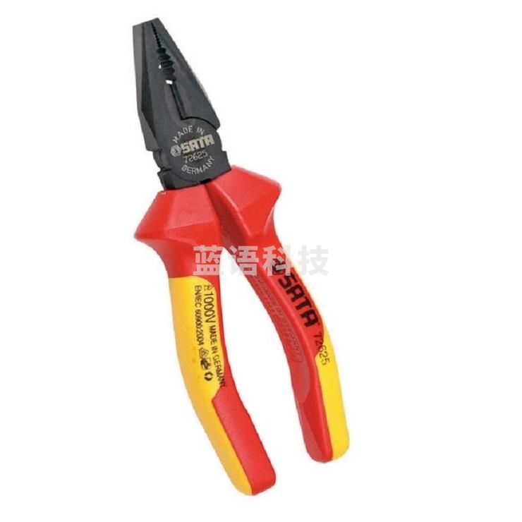 世达(SATA)72625 G系列VDE绝缘耐压钢丝钳6