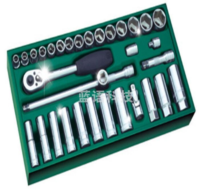 世达(SATA)工具托组套-33件10MM系列套筒 09902(偏远区域下单请电话咨询)
