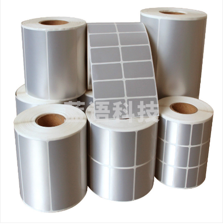 倍方哑银PET标签纸 40mm*30mm*1000枚单排