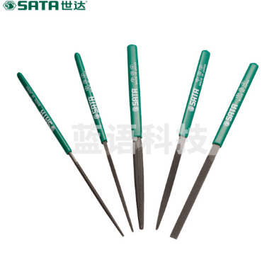 世达(SATA)5件套迷你钳工锉185MM 货号03901(偏远区域下单请电话咨询)