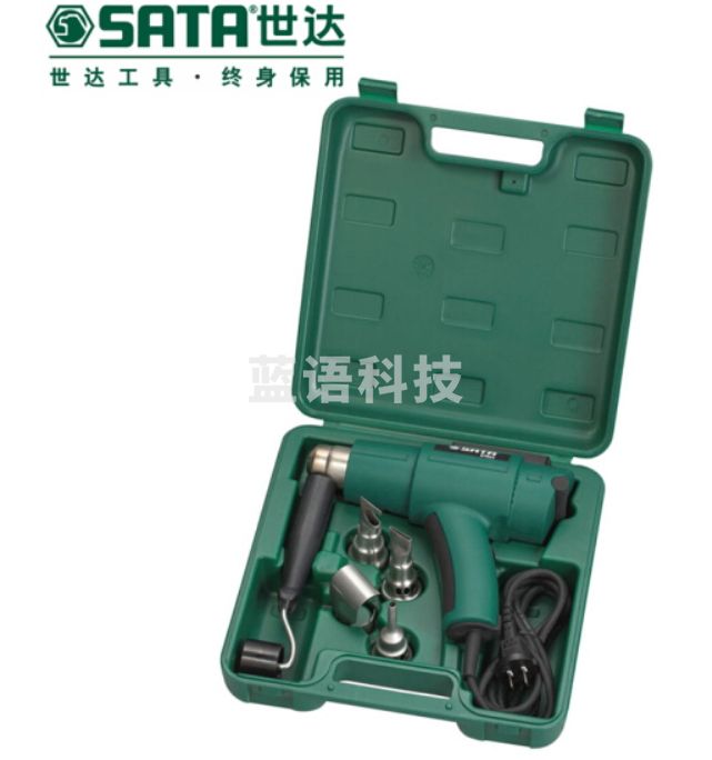 世达(SATA)6件数显型热风枪组套 09813(偏远区域下单请电话咨询)