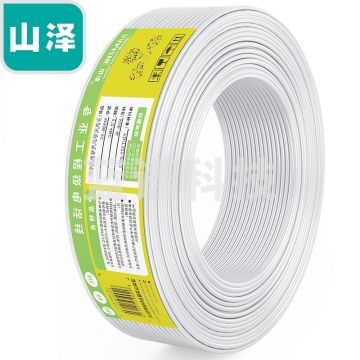 山泽(SAMZHE)M100B-2C 2芯单股纯铜电话线 100米/卷