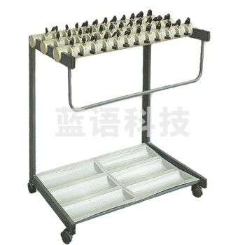 超宝（CHAOBAO）D-002 36头伞架 带锁雨伞架 酒店大堂挂伞架 收纳雨伞架