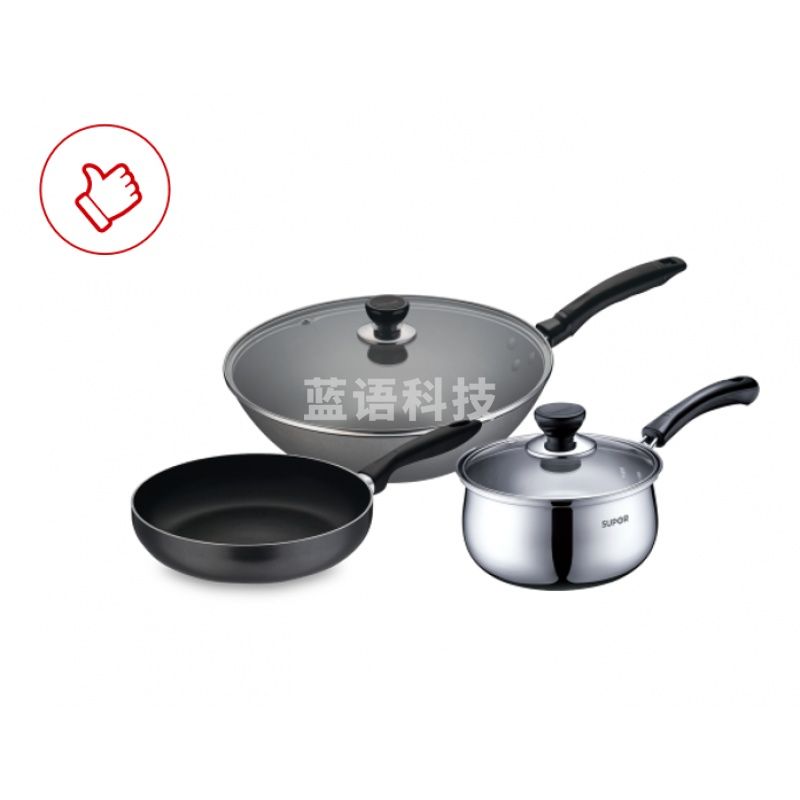 苏泊尔(SUPOR)VTP1602T 锅具套装三件套