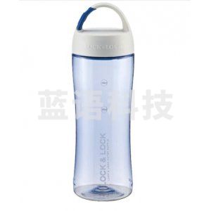 乐扣乐扣 LOCK&amp;amp;amp;LOCK HLC801TB 运动型塑料水杯 便携挂钩内置茶网 500ml 蓝色