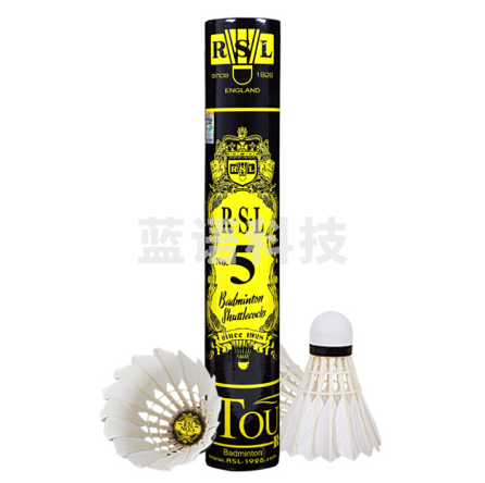 亚狮龙5号 比赛羽毛球 稳定耐打 RSL5号 12只/桶
