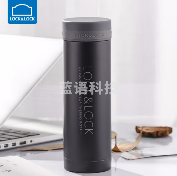 乐扣乐扣(LOCK&LOCK)不锈钢纤巧便携保温杯 LHC561 黑色 300ml