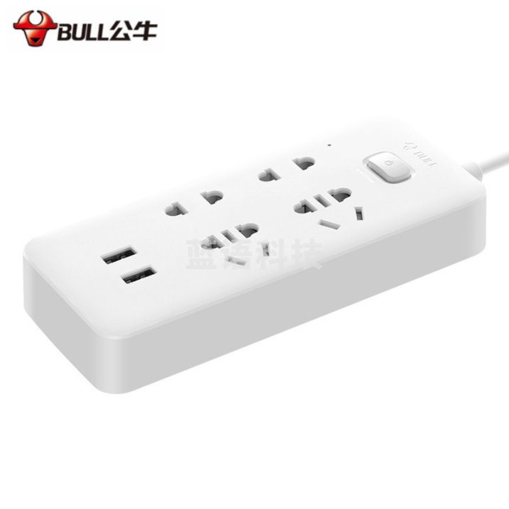 公牛 GNV-UU124接线板/USB智能插座 1.5米 10A
