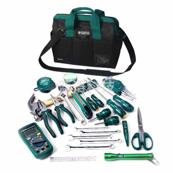 世达(SATA)32件便携式安装组套  09556