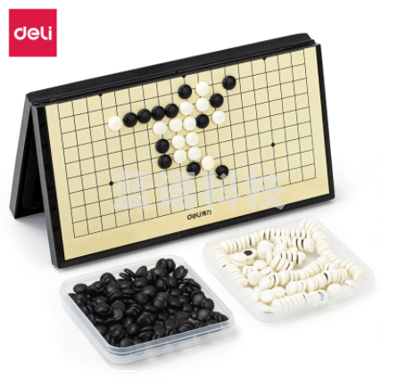 得力6754磁石围棋(黑色)