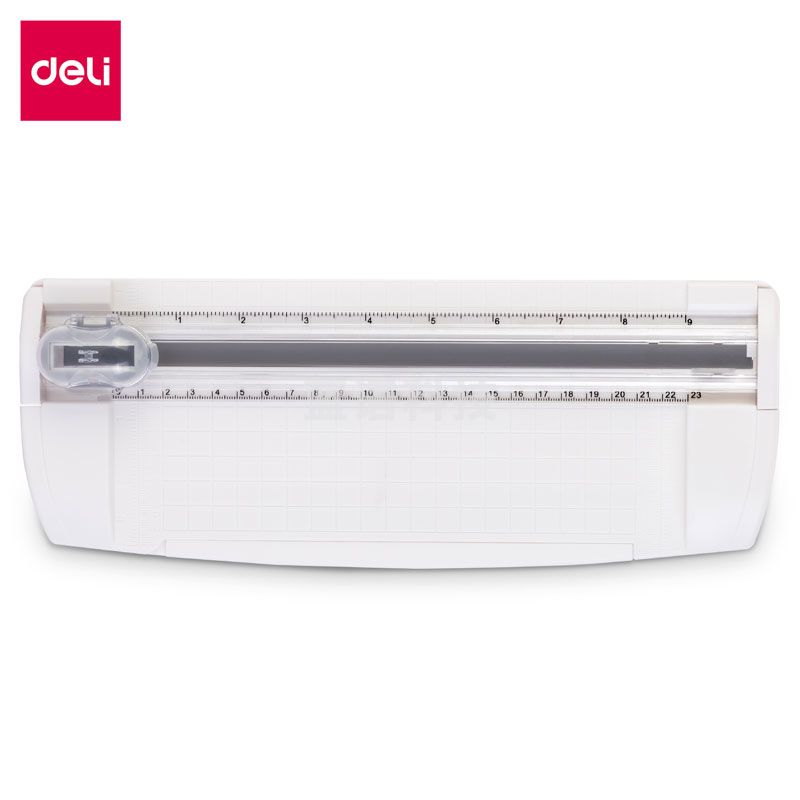 得力(deli) TD801多功能A5切纸刀(白色)(切纸刀/把)