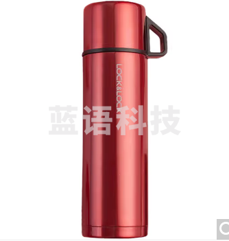乐扣乐扣(LOCK&LOCK)保温杯316不锈钢便携带提手学生水杯 LHC1468 红色480ml