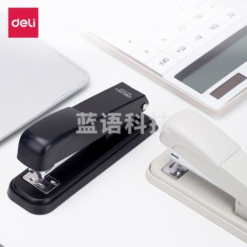 得力(deli) 0309 12#订书机(2台/份)白