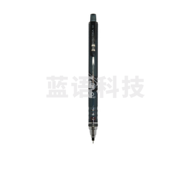 三菱(uni)学生自动铅笔KURU TOGA系列M5-450T铅芯自动旋转活动铅笔0.5mm 透明黑 单支装