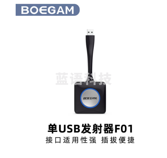 宝疆(BOEGAM) 投屏发射器  F01 单USB发射器