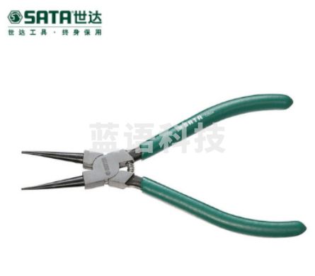世达(SATA)穴用直口卡簧钳7