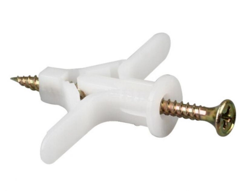 塑料飞机膨胀管螺丝 飞机膨胀管(带钉)