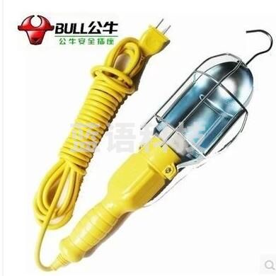 公牛(BULL)/汽修灯移动灯/插座无线5米 工作灯行灯检修灯接线板/GN-D1