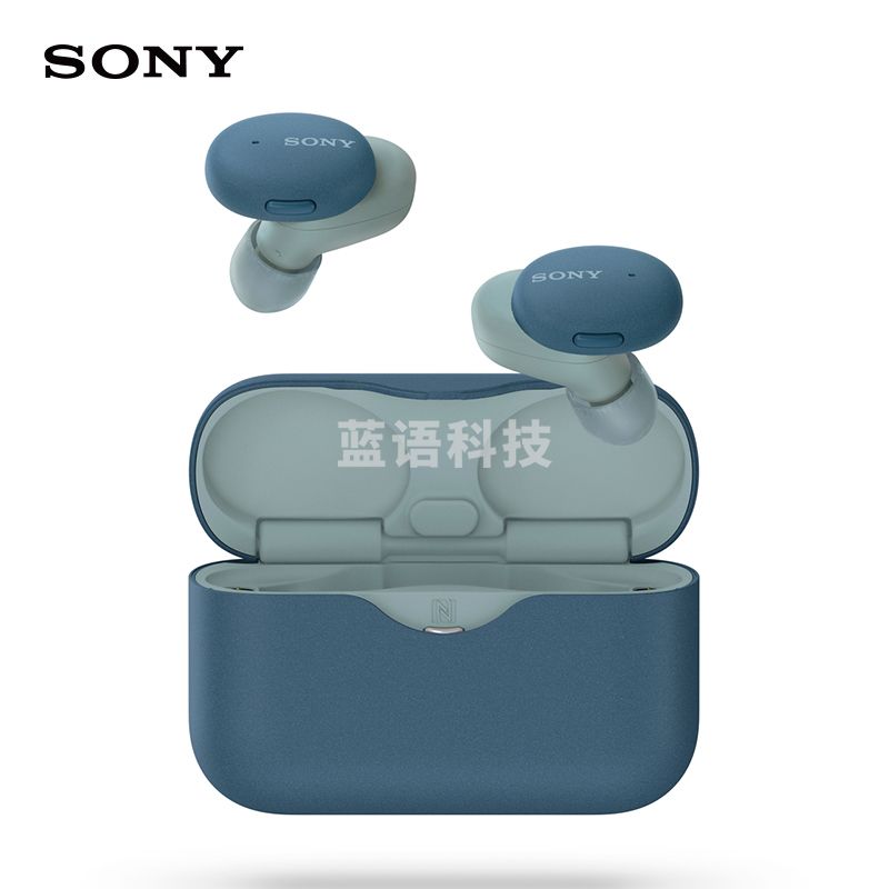 索尼(SONY)WF-H800真无线蓝牙立体声耳机 长久续航 苹果/安卓适用 蓝色