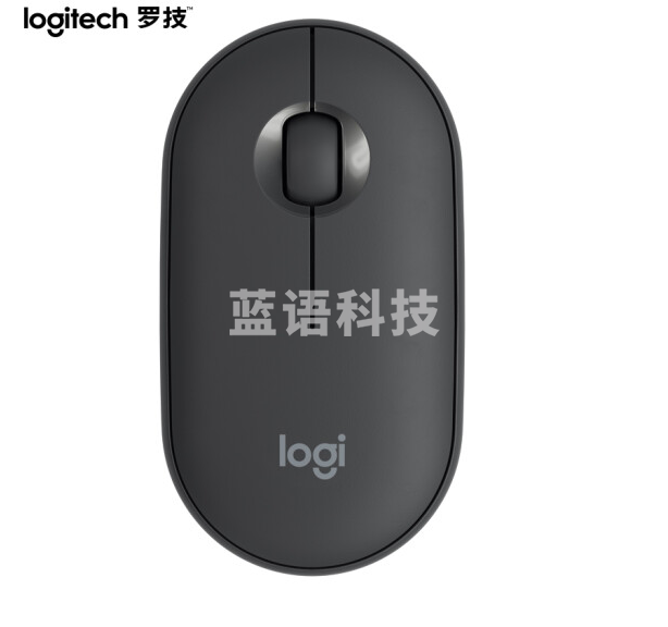 罗技 Pebble鹅卵石 无线鼠标 石墨灰，白色，粉色(