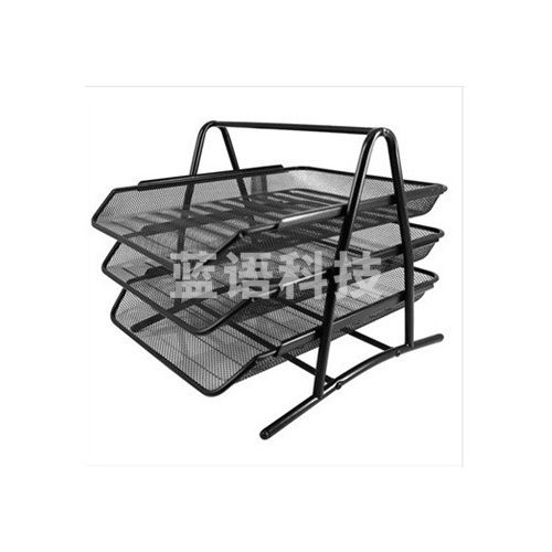 得力 9181 文件篮(黑)(只)