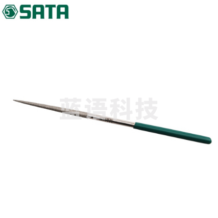 世达(SATA)金刚石尖头圆锉5x180MM/ 尖头圆锉金刚石锉刀合金钢挫刀矬子03855