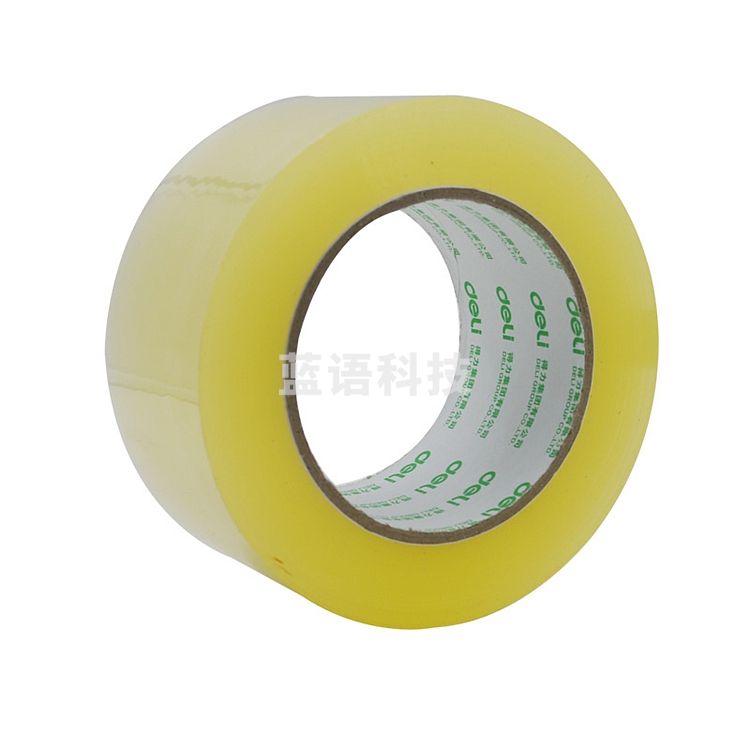 得力(deli)30284封箱胶带55mmｘ150y6筒/箱(单位:箱)透明