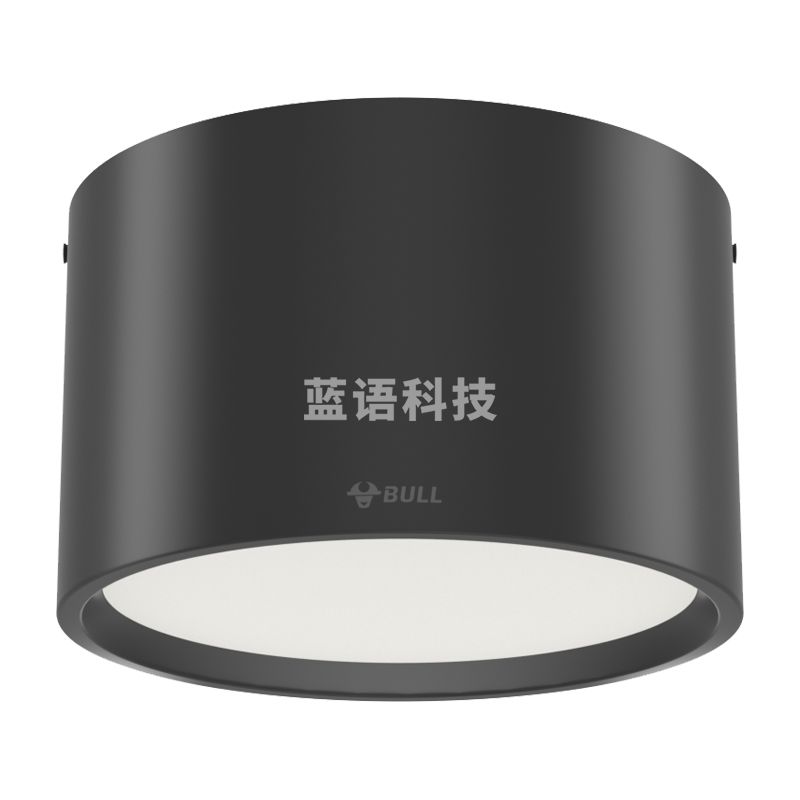 公牛(BULL) MT-G011C-AE明装黑色筒灯4000K,5