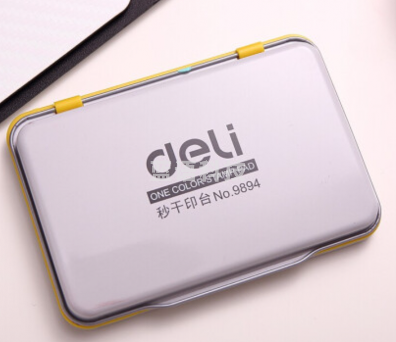 得力 9894 空白秒干印台(无色)