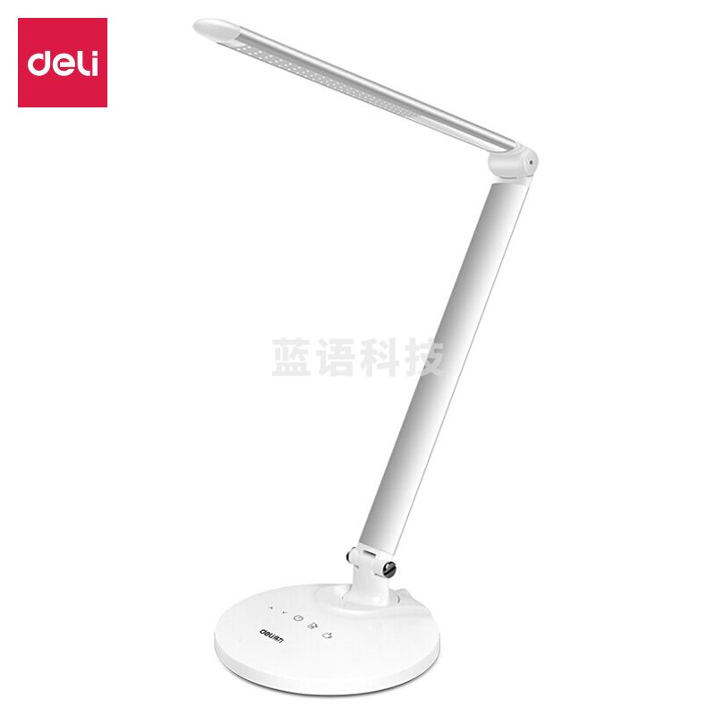 得力(deli) 4301LED触控台灯(银色)适配器DC12V 1A