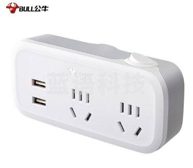 公牛(BULL)GN-934Q 不带电源线  无线  总控一转二带USB
