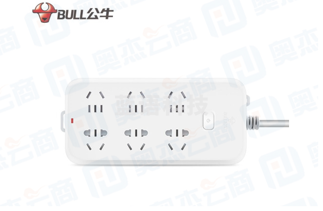 公牛 GN-B5060 六位总控开关全长1.8米