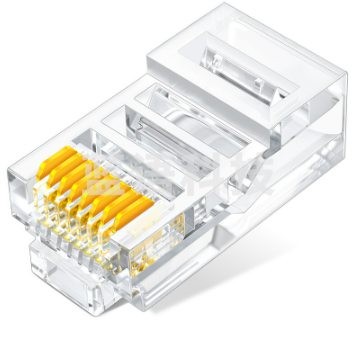 山泽(SAMZHE) 超五类网线水晶头 工程网络连接器 100个/盒