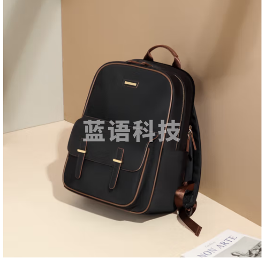 高尔夫（GOLF）电脑双肩包女14/15英寸笔记本电脑包商务背包出差旅行大学生书包