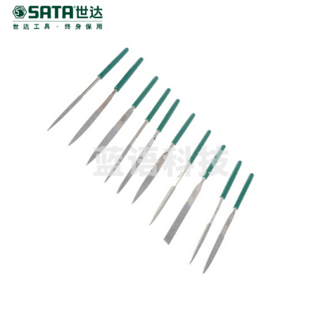 世达(SATA)10件套金刚石整形锉3x140MM 货号03810(2套起售，偏远区域下单请电话咨询)