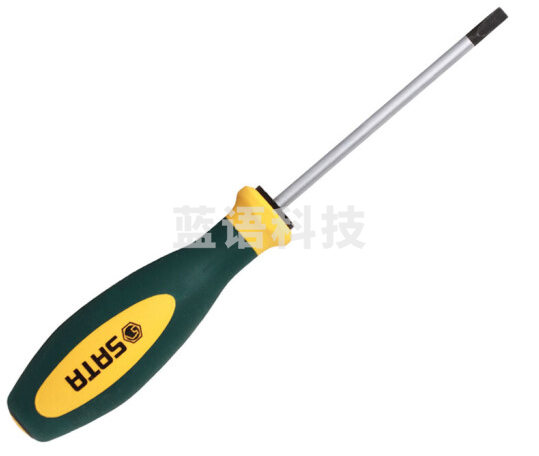 世达(SATA) G系列三色柄一字形螺丝批 63721(2个起售，偏远区域下单请电话咨询) AJDXC