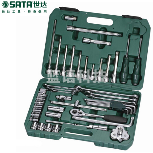 世达(SATA)50件汽车综合组套货号09508