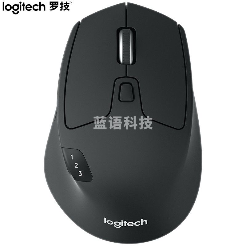 罗技(Logitech)M720   鼠标 无线蓝牙鼠标  黑色 带无线2.4G接收器 (
