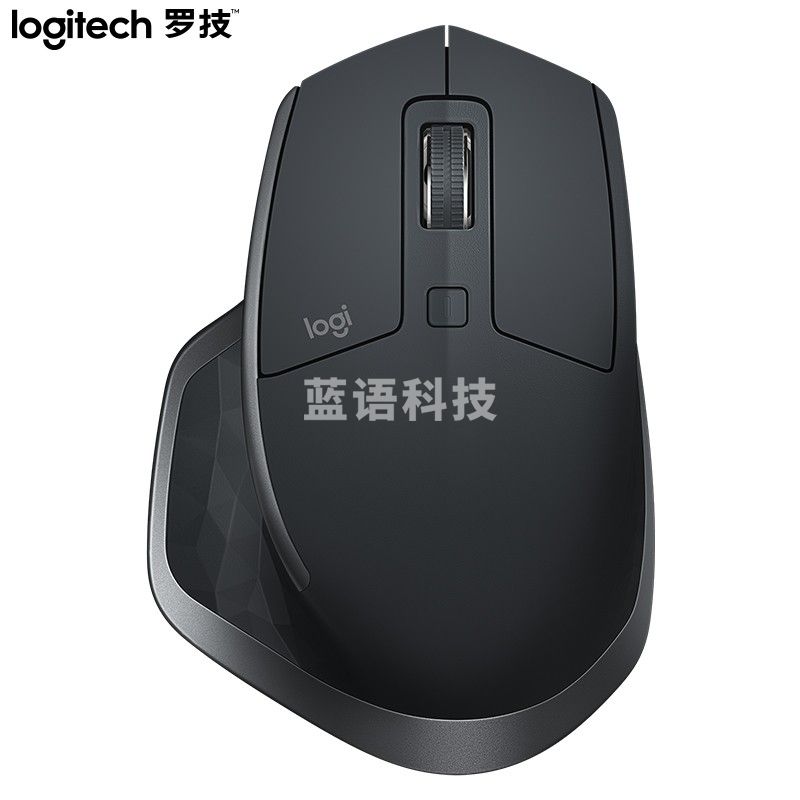 罗技(Logitech)MX  Master 2S 鼠标 无线蓝牙鼠标 办公鼠标 右手鼠标 优联 儒雅黑 带无线2.4G接收器 (