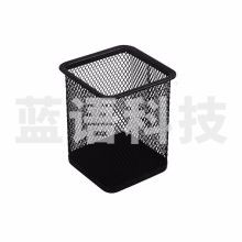 得力 9174 方形笔筒 (单位:只) 黑色