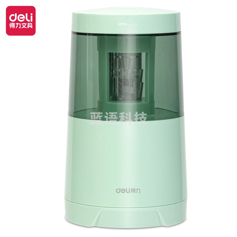 得力(deli) 71204电动削笔机(浅绿)(盒)