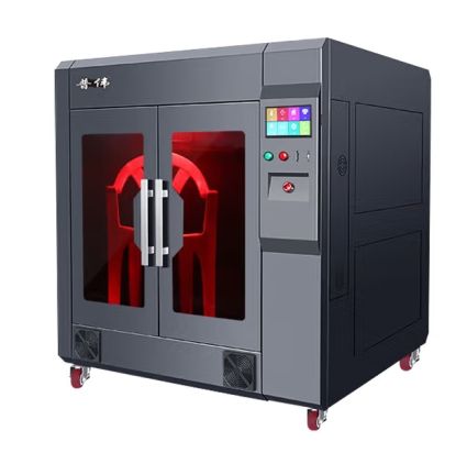 普伟国产3d打印机工业级大尺寸高精度FDM大型3D打印机学校教学科研院建模型沙盘可打印PLA耗材整机发货 PW-D500(打印尺寸：500*500*800) 含恒温器版
