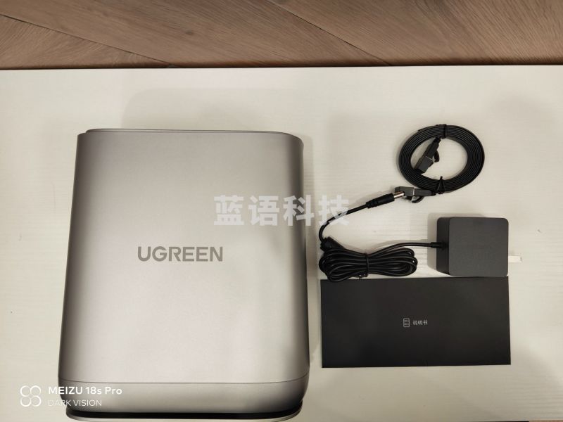 绿联(UGREEN)私有云DH2100 Nas网络云存储双盘位 支持3.5英寸/2.5英寸硬盘 个人云网盘 CM316(50120)