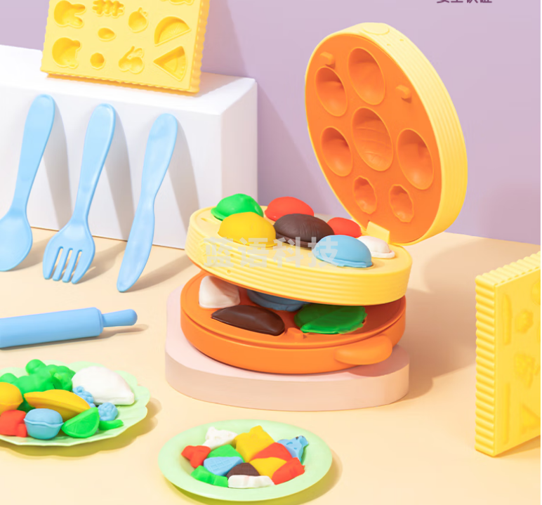 得力(deli)YC139彩泥蒸笼机 彩泥橡皮泥超轻黏土粘土创意玩具手工DIY 含工具