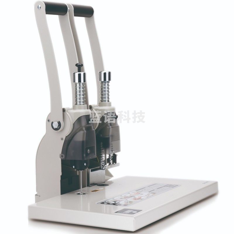 得力(deli)3885 财务凭证装订机(灰)(1台)